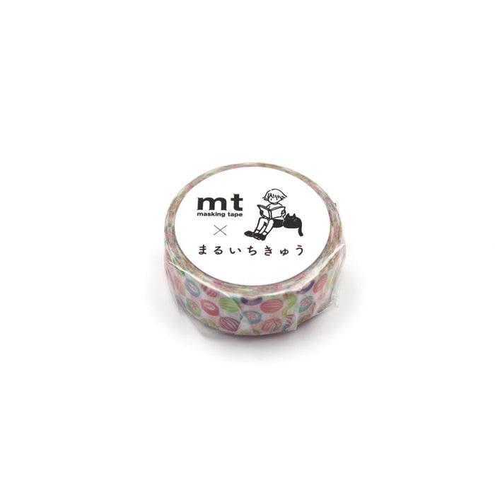 MT Washi Tape 15mm x 7mt, Maruichikyu Candy Dot CX1002397
