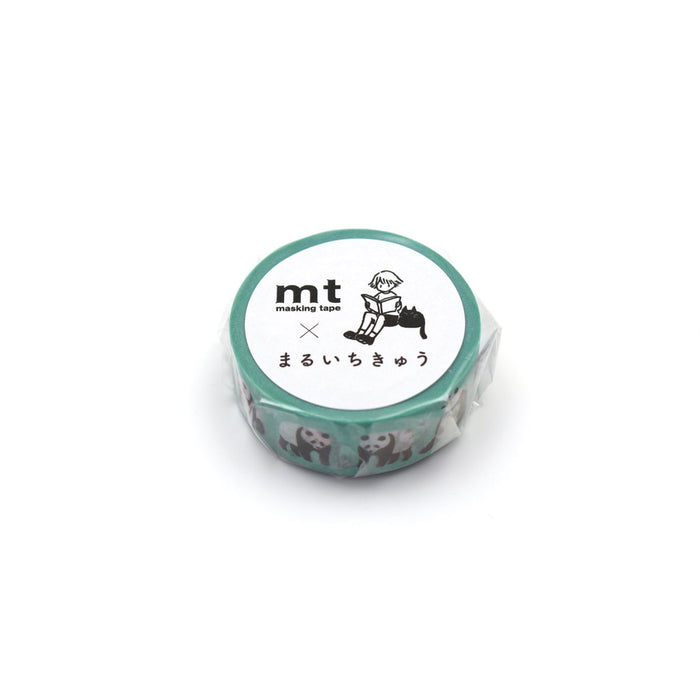 MT Washi Tape 15mm x 7mt, Maruichikyu Panda CX1002399
