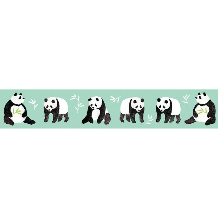 MT Washi Tape 15mm x 7mt, Maruichikyu Panda CX1002399