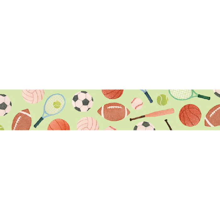 MT Washi Tape 15mm x 7mt, Maruichikyu Various Ball Games CX1002392