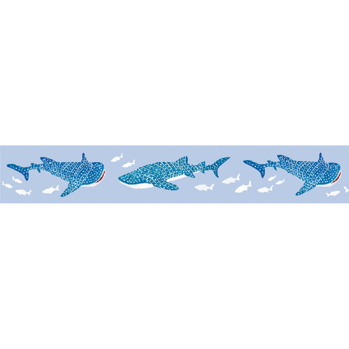 MT Washi Tape 15mm x 7mt, Maruichikyu Whale Shark CX1002401