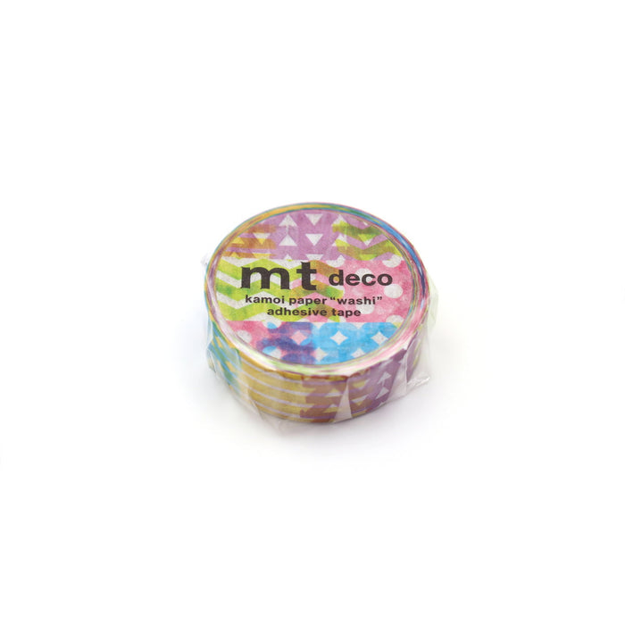 MT Washi Tape 15mm x 7mt, Sheer Marker Pattern CX1002395