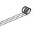 MT Washi Tape 3mm x 7mt, Matte Black, Set of 3 CX1000665