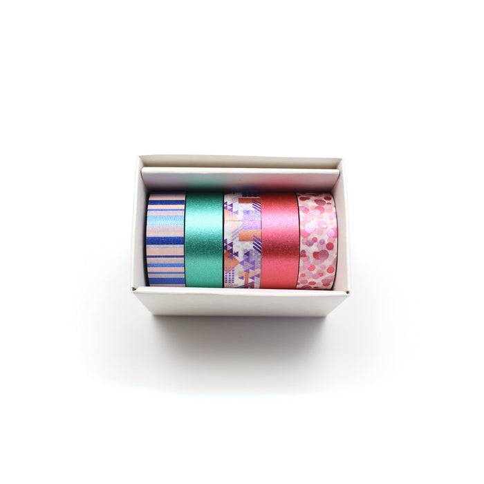 MT Washi Tape Gift, Box 5, Rolls Bright CX1002406