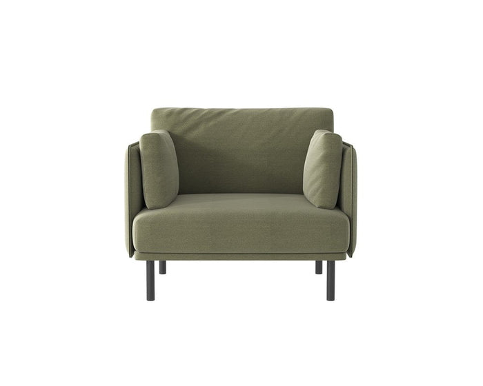 Munro 1 Seater Sofa - Storm Fabric MG_MULTI_1_M22