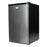 Nero 125L Fridge and Freezer, Stainless Steel/Black WE74412503