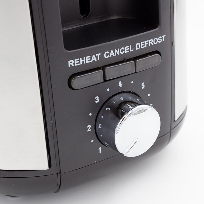 Nero 2 Slice Stainless Steel Toaster WE746023