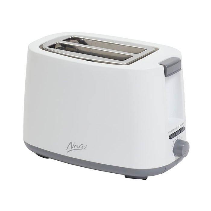 Nero 2 Slice White Toaster WE746022