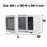 Nero 23L White Microwave WE747230