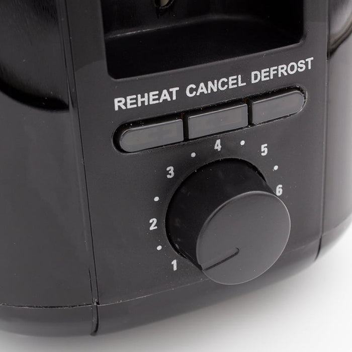 Nero 4 Slice Black Long Toaster WE746086