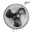 Nero 45cm Industrial Wall Fan Black WE7490617