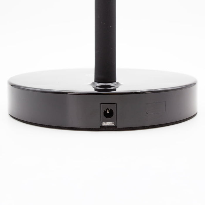 Nero Black Flexi LED Lamp with Wireless Charging WE330016