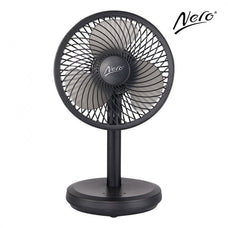 Nero Black USB Desk Fan, 13cm WE7490131