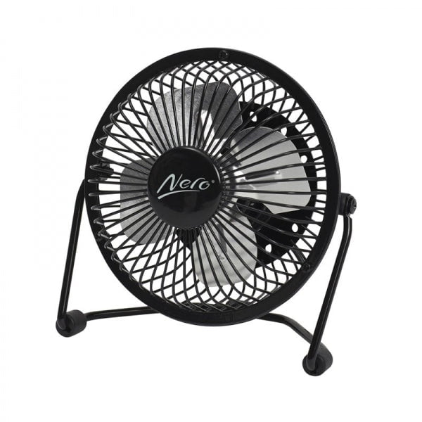 Nero Black USB Mini Fan, 10cm WE749901