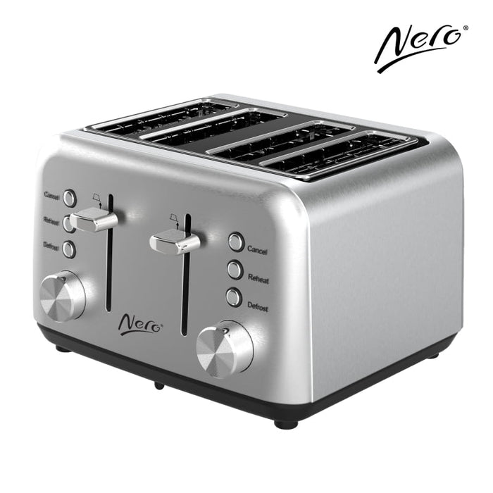 Nero Classic Style 4 Slice Toaster WE746093