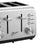 Nero Classic Style 4 Slice Toaster WE746093