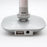 Nero Silver Desk Lamp with USB Port WE330004