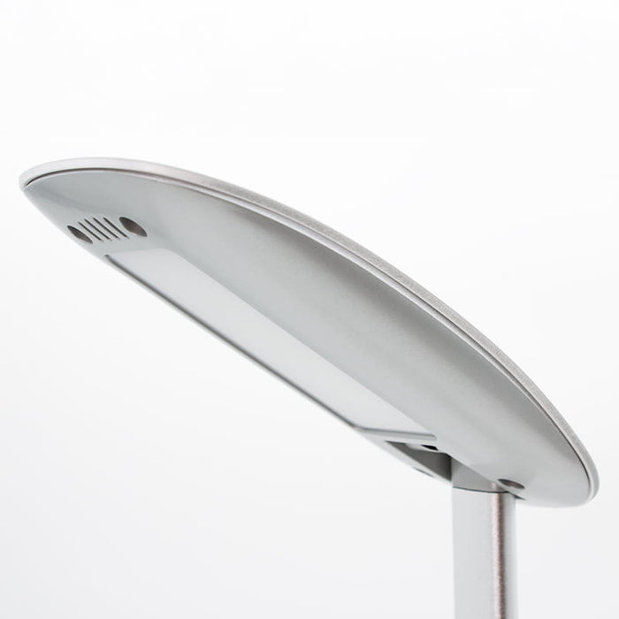 Nero Silver Desk Lamp with USB Port WE330004