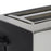 Nero Stainless Steel Rectangular 4 Slice Toaster WE746084
