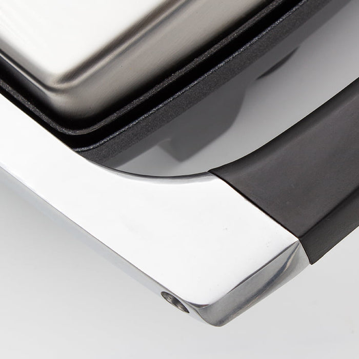 Nero Stainless Steel Sandwich Press 2 Slice WE748022