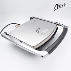 Nero Stainless Steel Sandwich Press 4 Slice WE748031