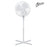Nero White Pedestal Fan, 40cm WE749040
