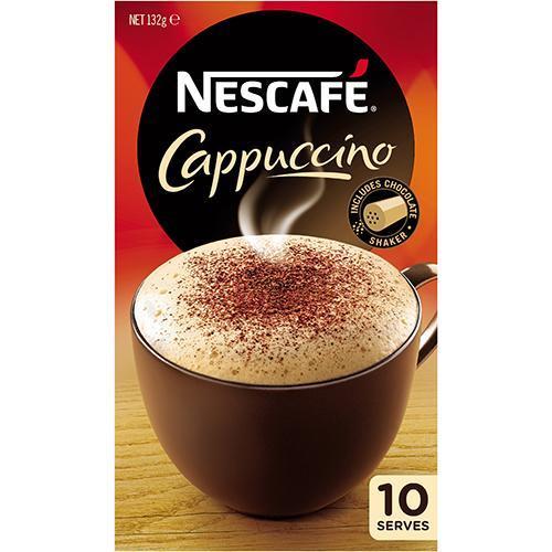 Nescafe Cafe Menu Coffee Cappuccino 10 x 12.5g GL1030328