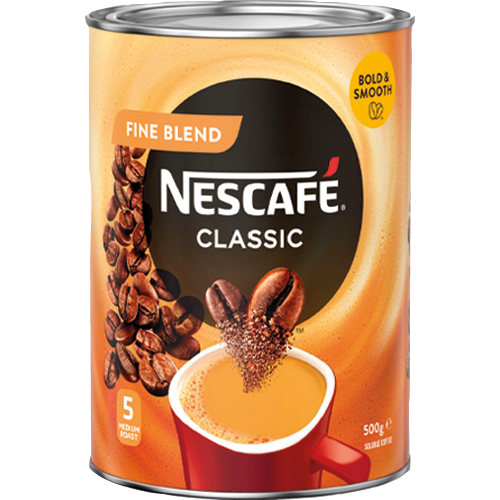 Nescafe Smooth Fine Blend Coffee 500gm GL1020275