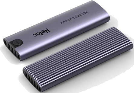 Netac WH51 M.2 USB3.1 Type-C/A External SSD Enclosure DVDRA903