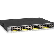 NETGEAR 52-PORT POE GIGABIT ETHERNET SMART SWITCH (GS752TPP) - MANAGED WITH 48 X POE+ 760W 4 X 1G SFP DESKTOP/RACKMOUNT AND PROSAFE LIFETIME PROTECTION IM4214804