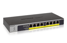 Netgear 8-Port Switch, POE/POE+ Gigabit Ethernet Unmanaged NN78786