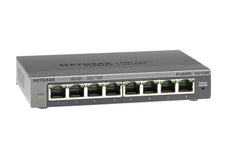 Netgear GS108E Switch, V3 ProSafe Plus 8-Port Gigabit Ethernet NN65906
