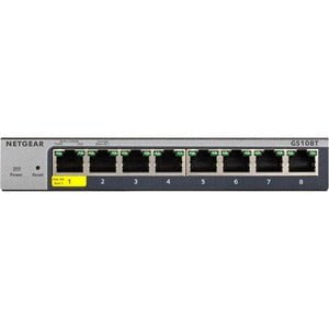 Netgear GS108Tv3 Ethernet Switch - 8 Ports - Manageable - 3 Layer Supported - 5.50 W Power Consumption - Twisted Pair - PoE Ports - Desktop, Wall Mountable IM4946979