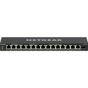 Netgear GS316EPP Ethernet Switch - 16 Ports - Gigabit Ethernet - 10/100/1000Base-T, 1000Base-X - 3 Layer Supported - Modular - 1 SFP Slots - 231 W PoE Budget - Twisted Pair, Optical Fiber - PoE Ports - Desktop, Wall Mountable - 5 Year Limited Warranty IM5206894