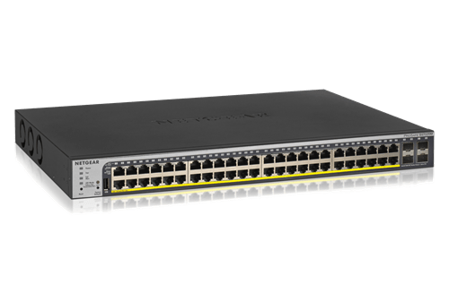 Netgear GS752TPP Switch, 48-Port 760W Gigabit POE+ Ethernet Smart Managed Pro, with 4 SFP Ports NN77434