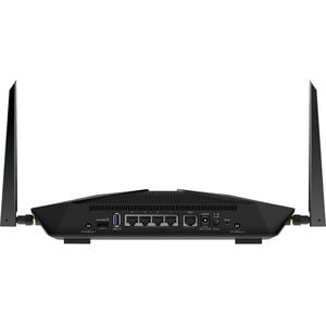 Netgear Nighthawk AX4 LAX20 Wi-Fi 6 IEEE 802.11ax 1 SIM Cellular, Ethernet Modem/Wireless Router - 4G - LTE - Dual Band - 2.40 GHz ISM Band - 5 GHz UNII Band - 2 x Antenna(2 x External) - 230.40 MB/s Wireless Speed - 4 x Network Port - 1 x Broadband Port IM5086866