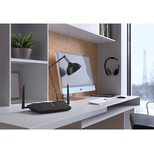 Netgear Nighthawk AX4 LAX20 Wi-Fi 6 IEEE 802.11ax 1 SIM Cellular, Ethernet Modem/Wireless Router - 4G - LTE - Dual Band - 2.40 GHz ISM Band - 5 GHz UNII Band - 2 x Antenna(2 x External) - 230.40 MB/s Wireless Speed - 4 x Network Port - 1 x Broadband Port IM5086866