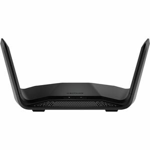 Netgear Nighthawk RAXE300 Wi-Fi 6E IEEE 802.11 a/b/g/n/ac/ax Ethernet Wireless Router - Tri Band - 2.40 GHz ISM Band - 5 GHz UNII Band - 6 x Antenna(6 x Internal) - 998.40 MB/s Wireless Speed - 5 x Network Port - 1 x Broadband Port - USB - 2.5 Gigabit Eth IM5717813
