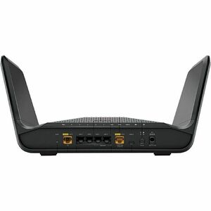 Netgear Nighthawk RAXE300 Wi-Fi 6E IEEE 802.11 a/b/g/n/ac/ax Ethernet Wireless Router - Tri Band - 2.40 GHz ISM Band - 5 GHz UNII Band - 6 x Antenna(6 x Internal) - 998.40 MB/s Wireless Speed - 5 x Network Port - 1 x Broadband Port - USB - 2.5 Gigabit Eth IM5717813