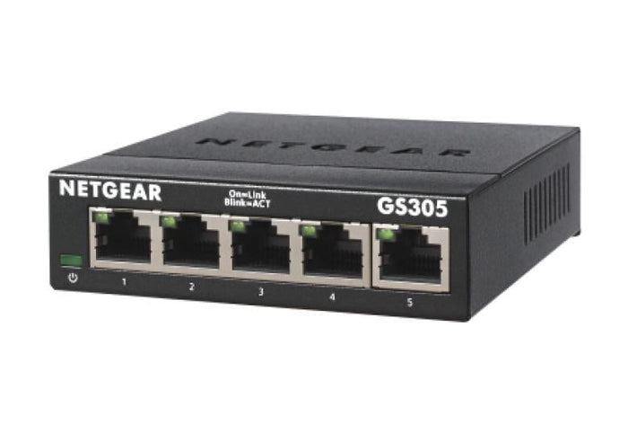 Netgear Soho GS305 Switch, 5-Port Gigabit Unmanaged Switch NN83698