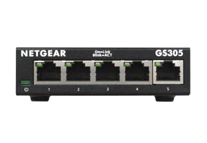 Netgear Soho GS305 Switch, 5-Port Gigabit Unmanaged Switch NN83698
