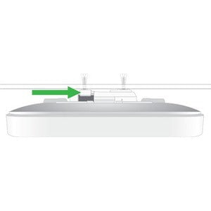 Netgear WAX610 802.11ax 1.76 Gbit/s Wireless Access Point - 2.40 GHz, 5 GHz - MIMO Technology - 1 x Network (RJ-45) - 2.5 Gigabit Ethernet - PoE Ports - Ceiling Mountable, Wall Mountable IM4952950