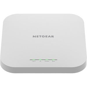 Netgear WAX610 802.11ax 1.76 Gbit/s Wireless Access Point - 2.40 GHz, 5 GHz - MIMO Technology - 1 x Network (RJ-45) - 2.5 Gigabit Ethernet - PoE Ports - Ceiling Mountable, Wall Mountable IM4952950