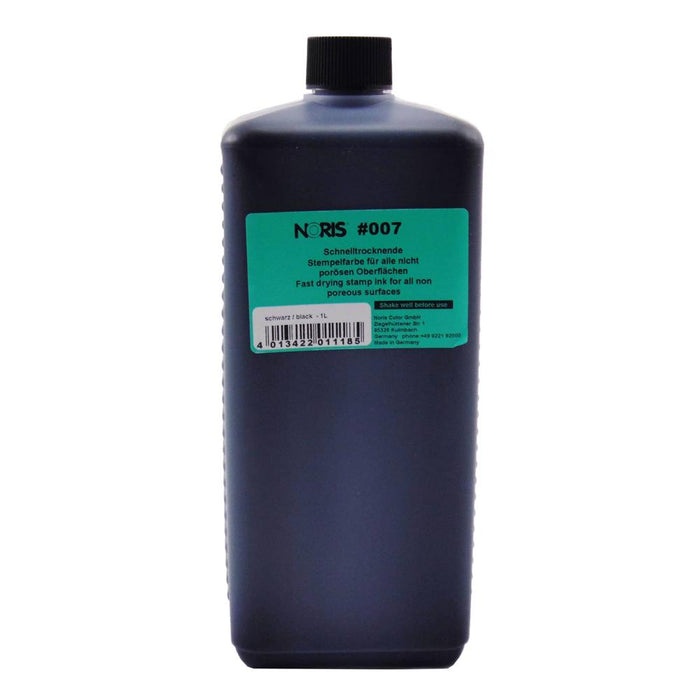 Noris #007 Quick-Dry Ink 1 Litre Black CXN007BK1L