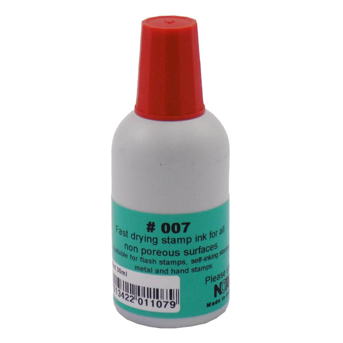 Noris #007 Quick-Dry Ink 30ml Red CXN007R