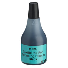 Noris #325 Textile Ink Self-Inkers 50ml Black CXN325BK