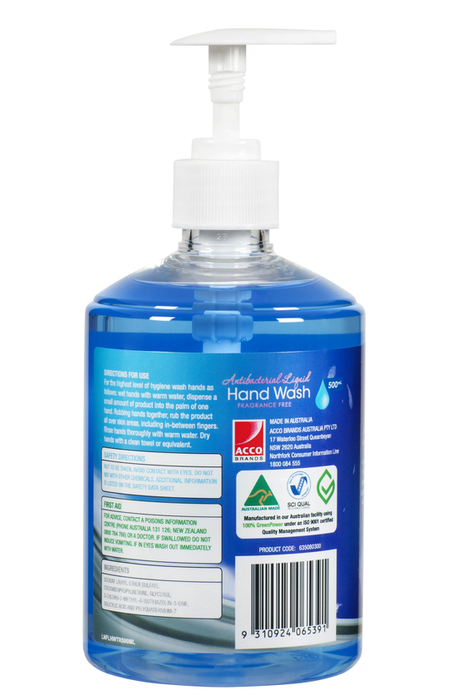 Northfork Antibacterial Liquid Hand Wash, 12 x 500ml AO635080300
