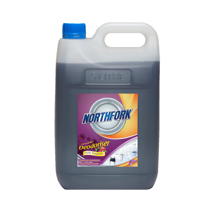 Northfork Concentrated Deodoriser Fruity Fragrance 5 Litres x 3's pack AO633020710