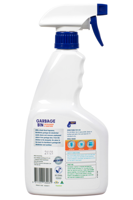 Northfork Floral Bin Deodoriser And Sanitiser 750ml x 12's pack AO633040411