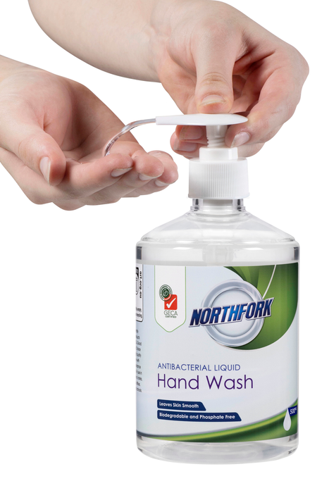 Northfork Geca Anti-Bacterial Liquid Hand Wash 500ml x 12's pack AO638130300